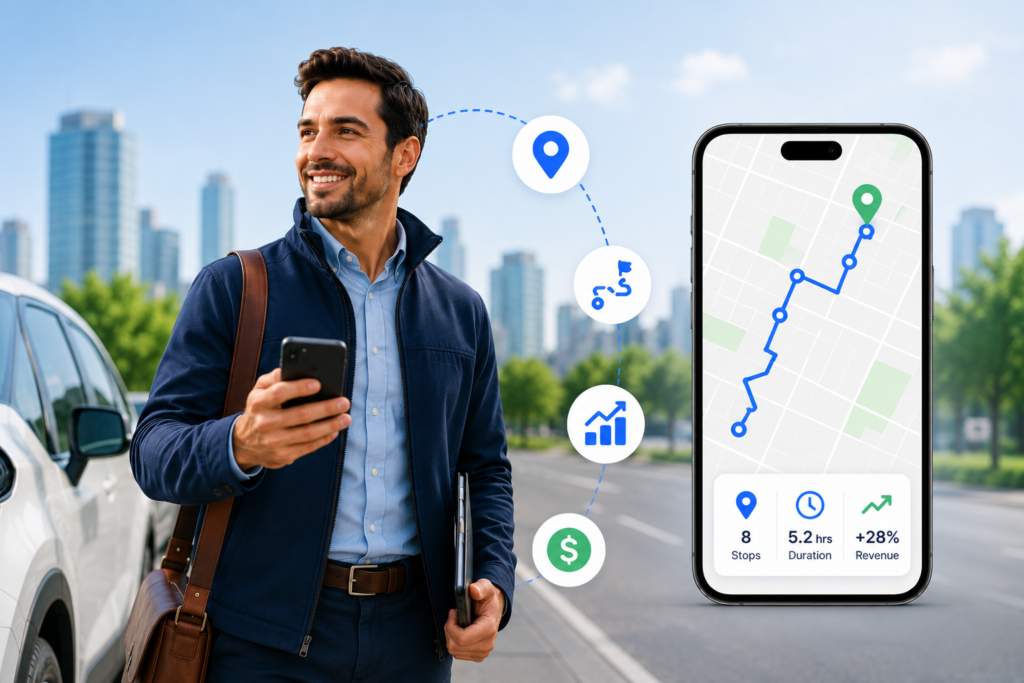 Routing apps for sales reps that help every mile generate more revenue
